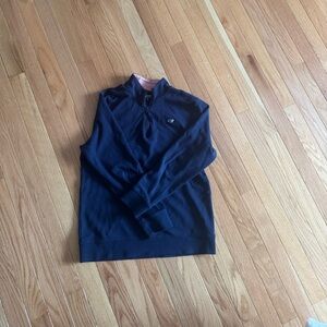 Navy Quarter-Zip Pullover